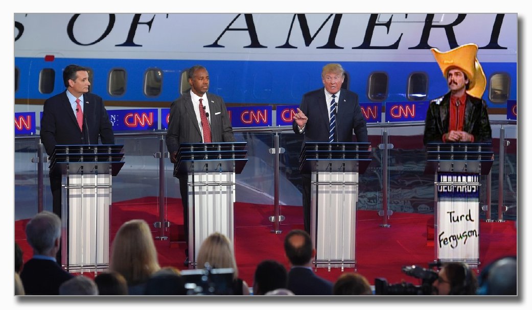 Turd Ferguson at the GOP Debate