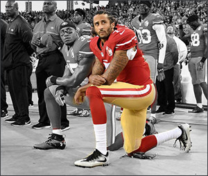 Colin Kaepernick -  Image via Getty/Thearon W. Henderson